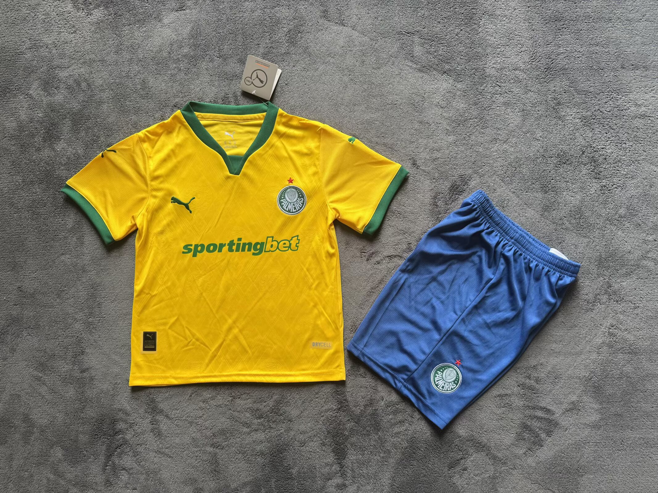 kids Kits 25/26 Palmeiras second away 
