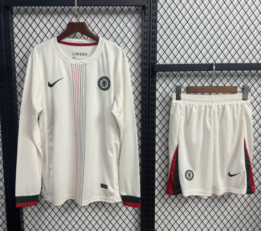  Adults kits 25/26 Chelsea away long-sleeved