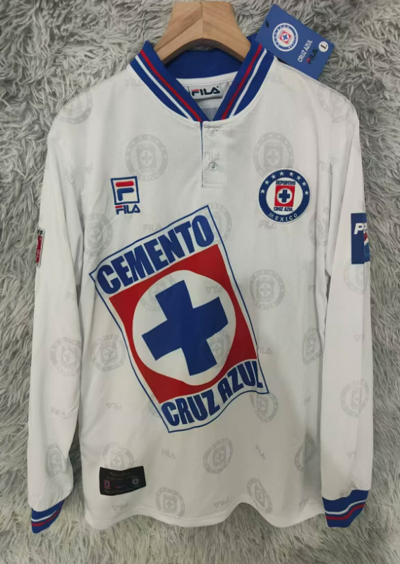 Retro 98/99 Cruz azul away long sleeve