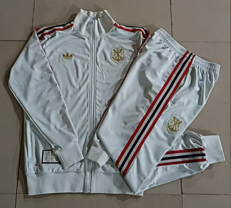 25/26 Flamengo light gray Jackets sets