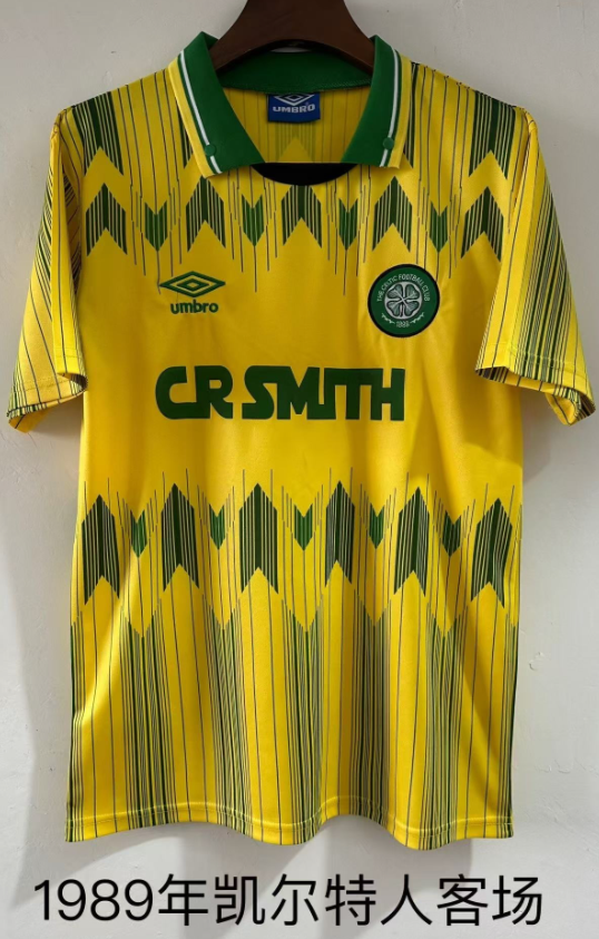 Retro 1989 Celtics away yellow