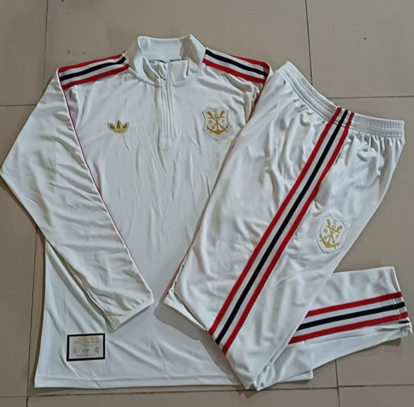 25/26 Half  framengo Light Grey Tracksuit