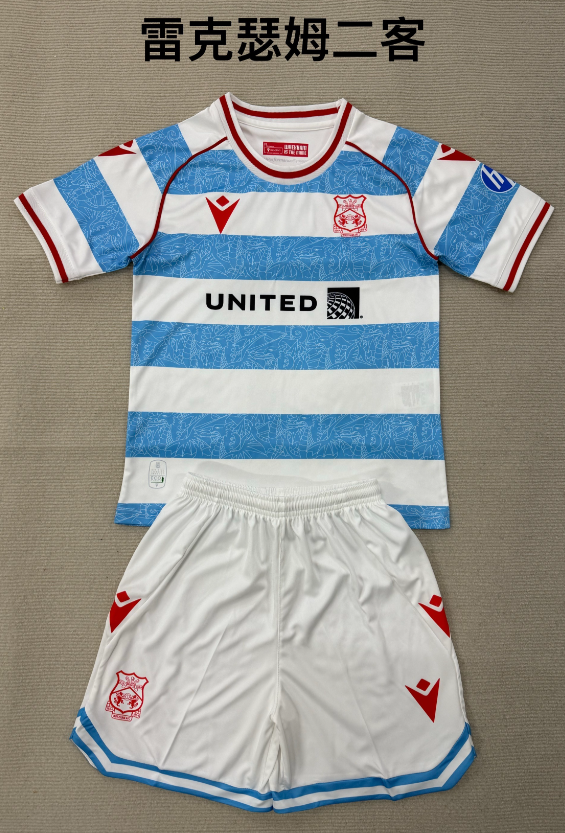 Adults kits 25/26 Wrexham Second away