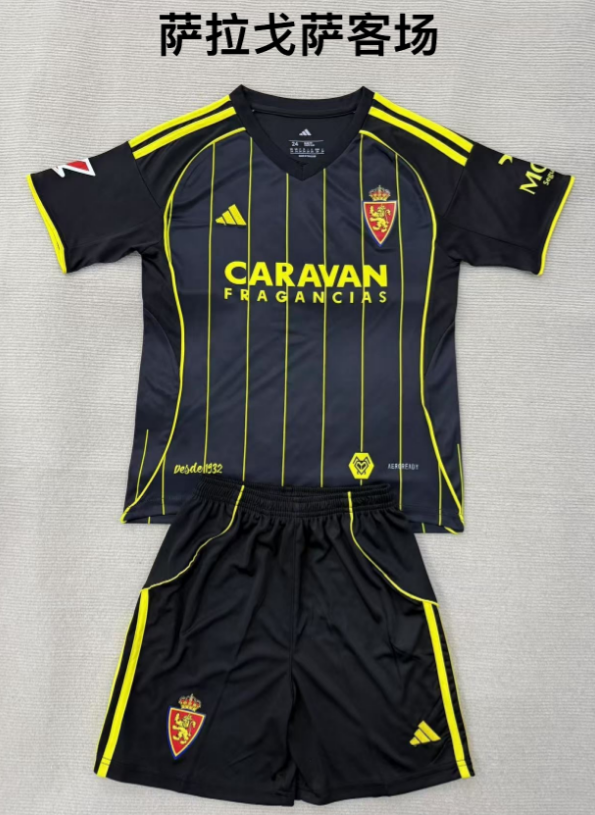 kids Kits 25/26 Zaragoza away