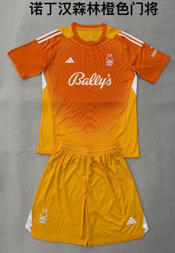 Adults kits 25/26 Nottingham Forest orange goalkeeper