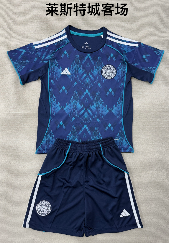 kids Kits 25/26 Leicester City away