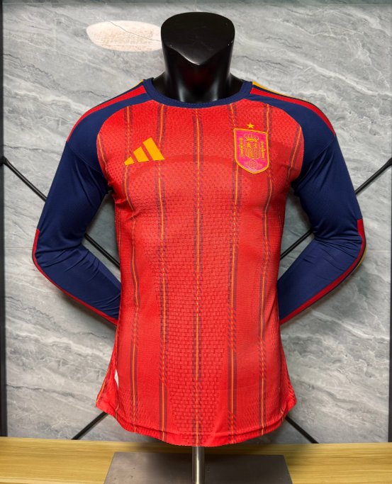 Player Version 26/27 Spain home long sleeved