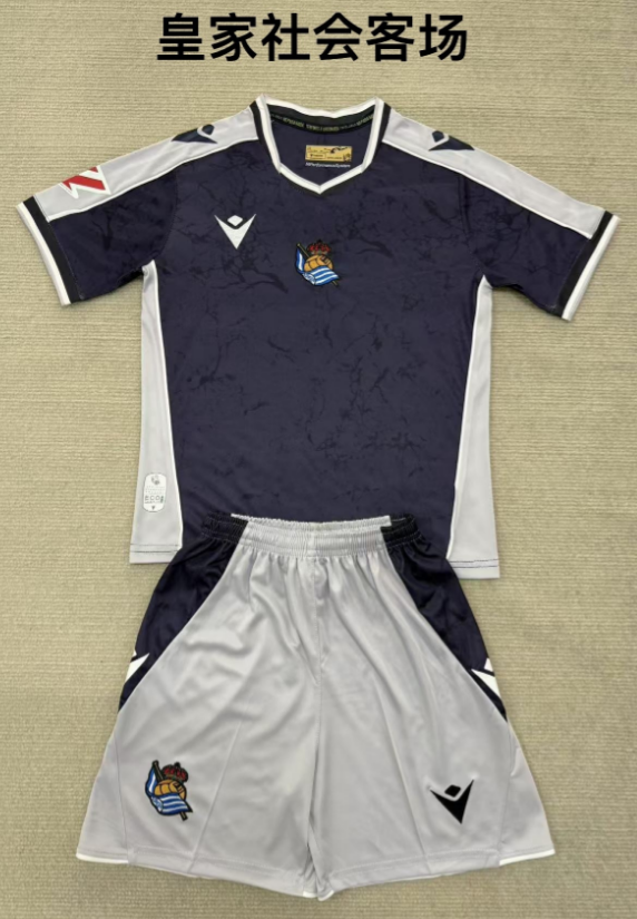 kids Kits 25/26 Real Sociedad away