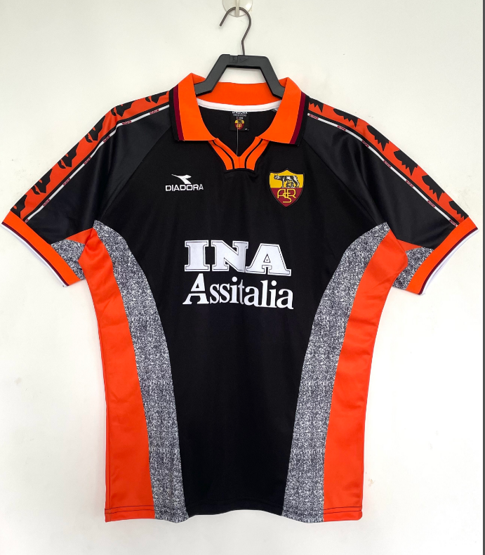 Retro 1998/99 Roma second away