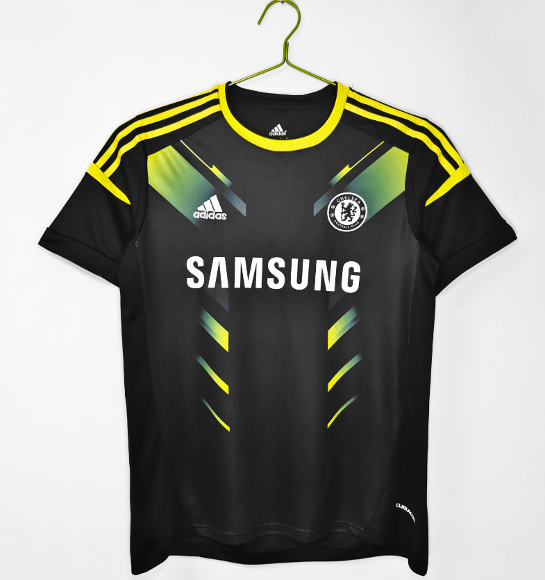 Retro 2012/13 Chelsea away second away Black