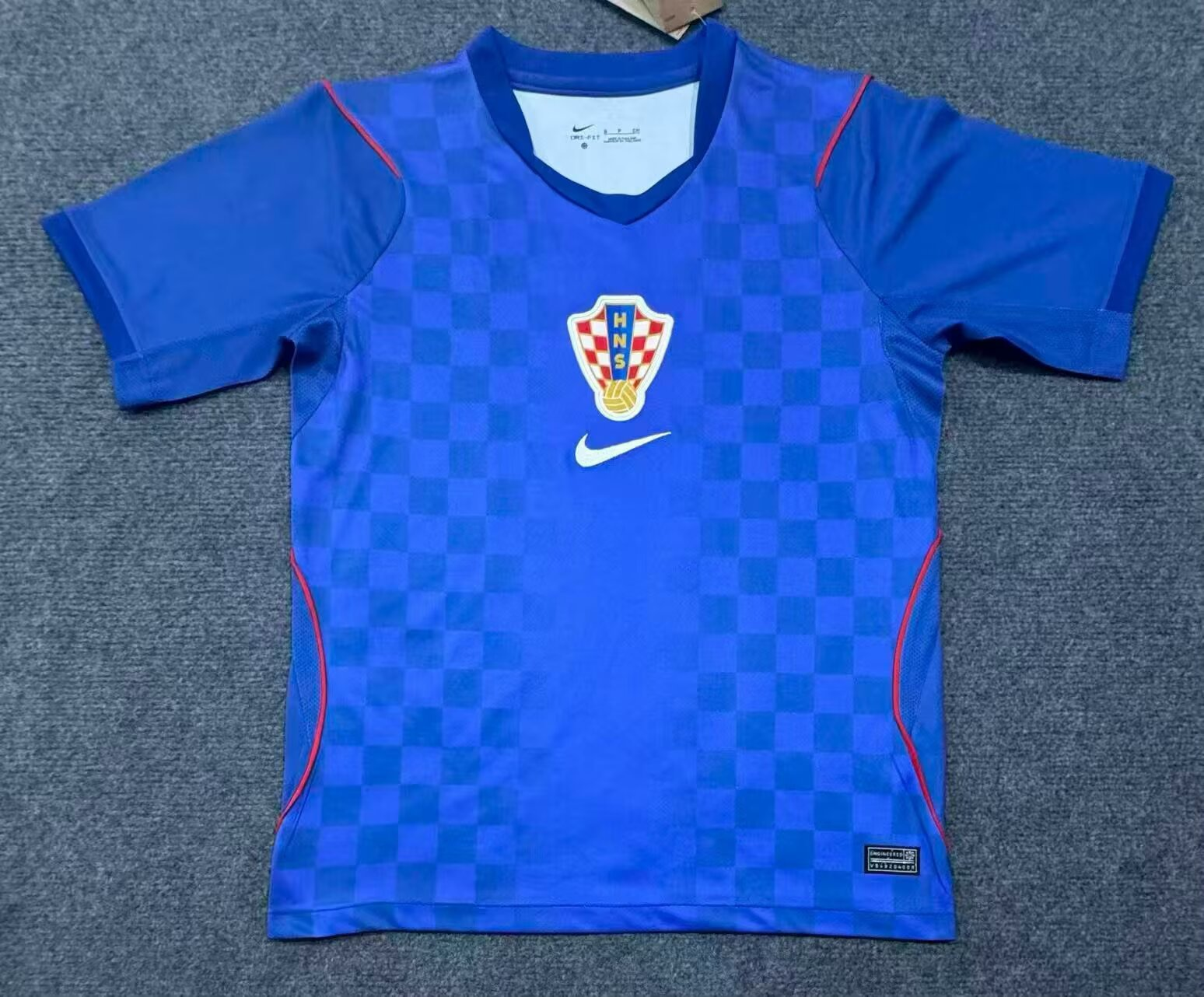 Fan version 26/27 Croatia away blue