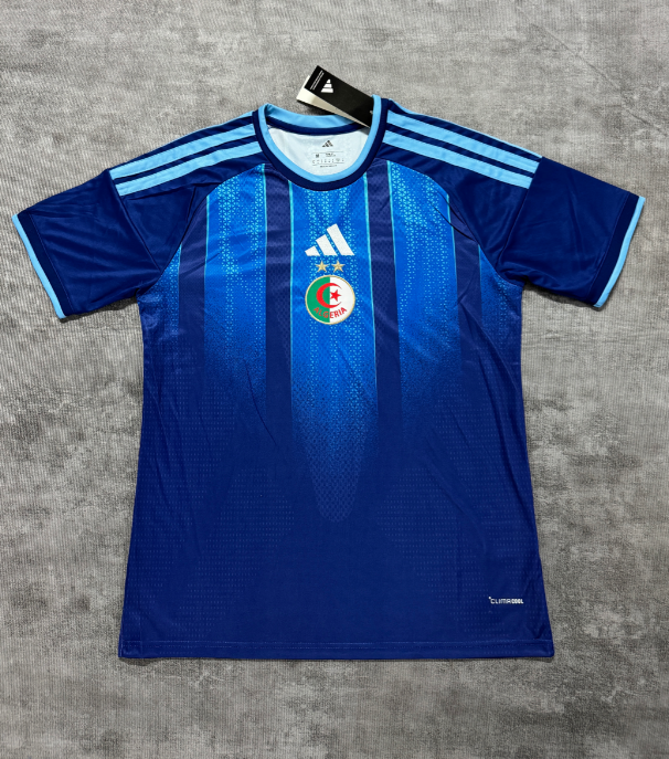Fan version 2026 Algeria training suit blue