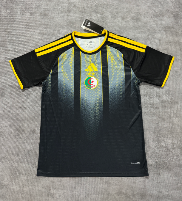 Fan version 2026 Algeria training suit in black