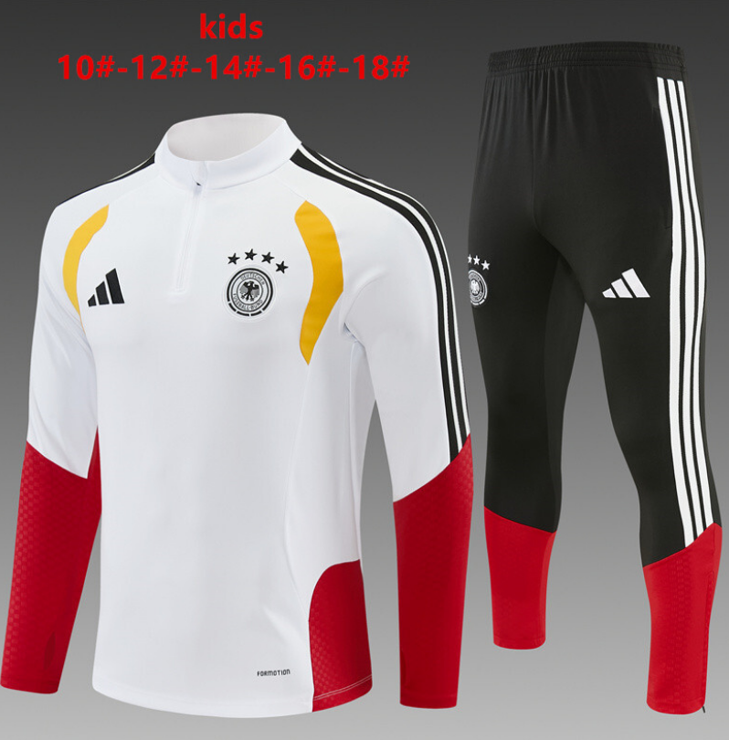 26/27 kid half Germany white Tracksuit