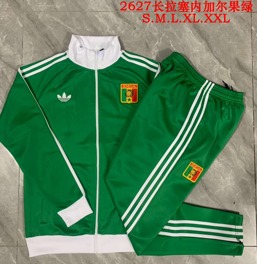 26/27 Long Pull Senegal Fruit Green Jackets sets