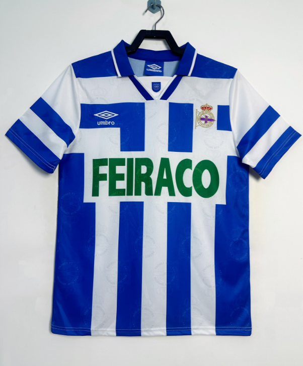 Retro 1994/95 Deportivo La Coru&ntilde;a home