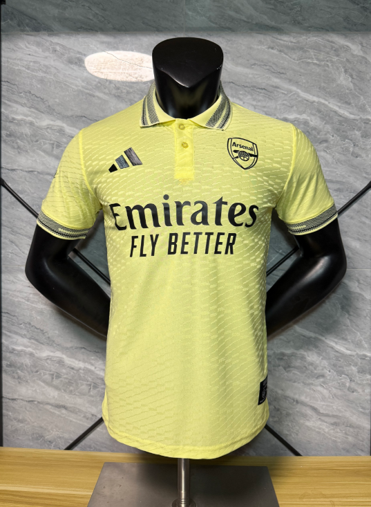 Player Version 26/27 Arsenal polo shirt yellow