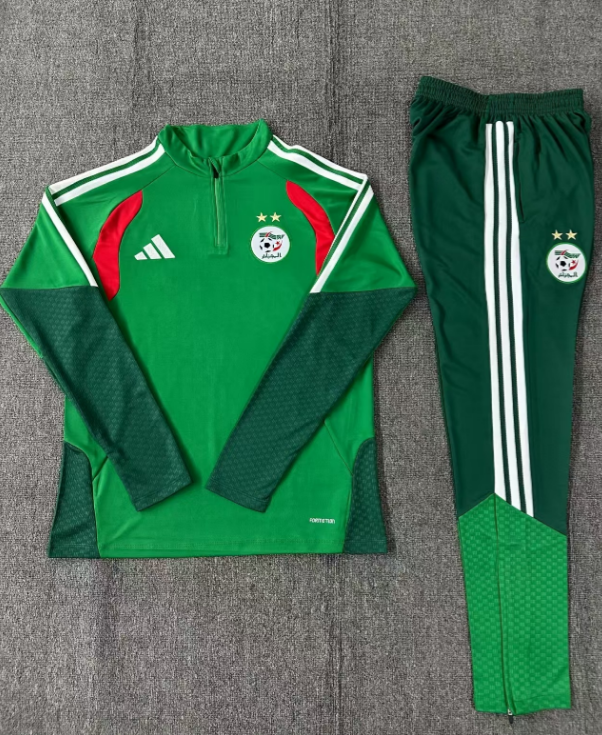 26/27 kid half Algeria Green Tracksuit