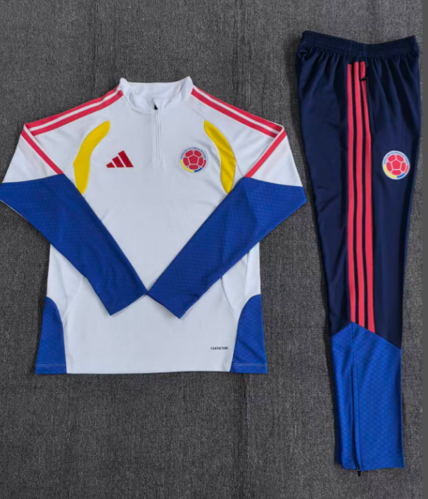 26/27 kid half Colombian white Tracksuit