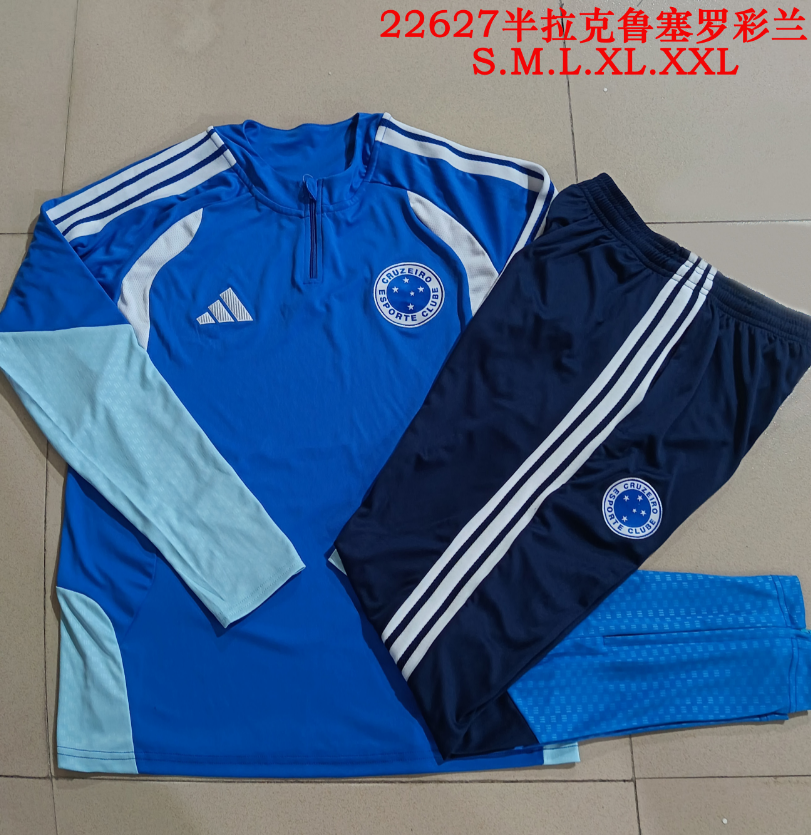 26/27 Half Pull Cruzeiro Cailan Tracksuit