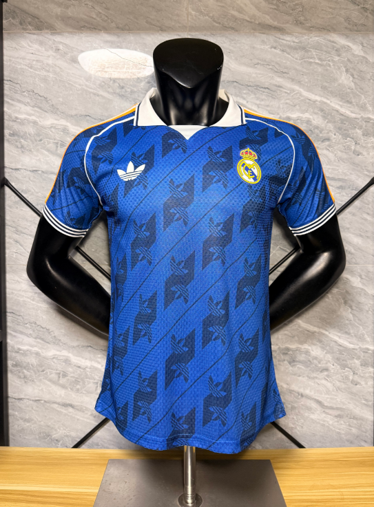 Player Version 26/27 Real Madrid Retro Edition Three Leaf Blue