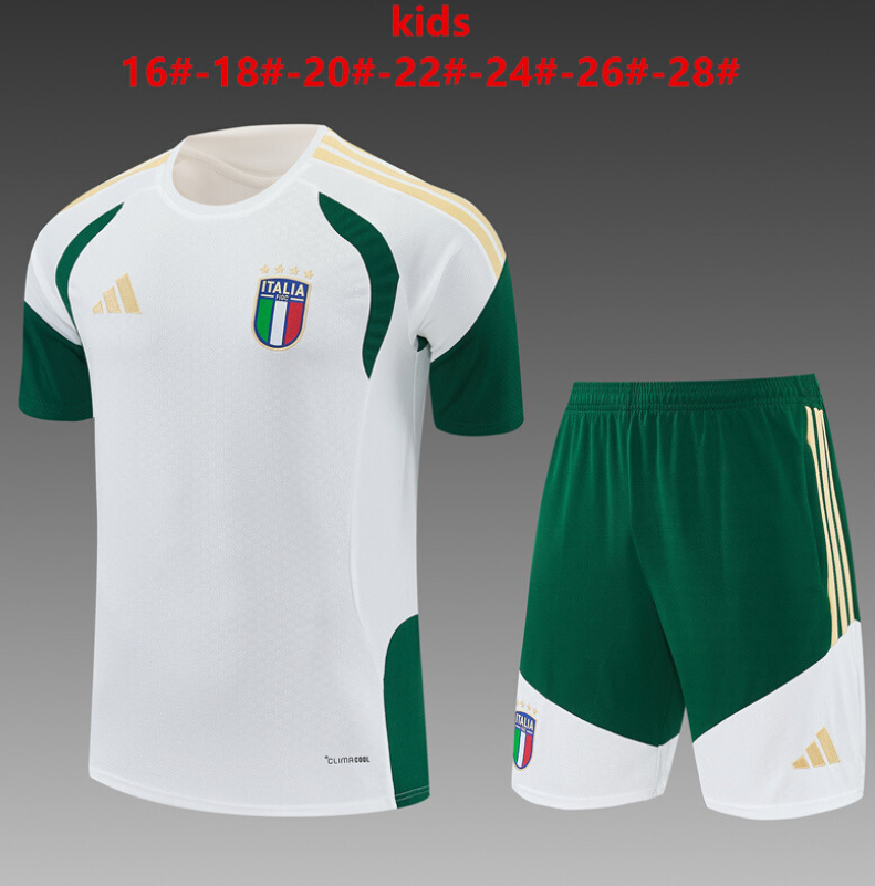 26/27 Italian white kids Training Kits