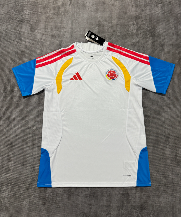 Fan version 2026 Colombia training suit white