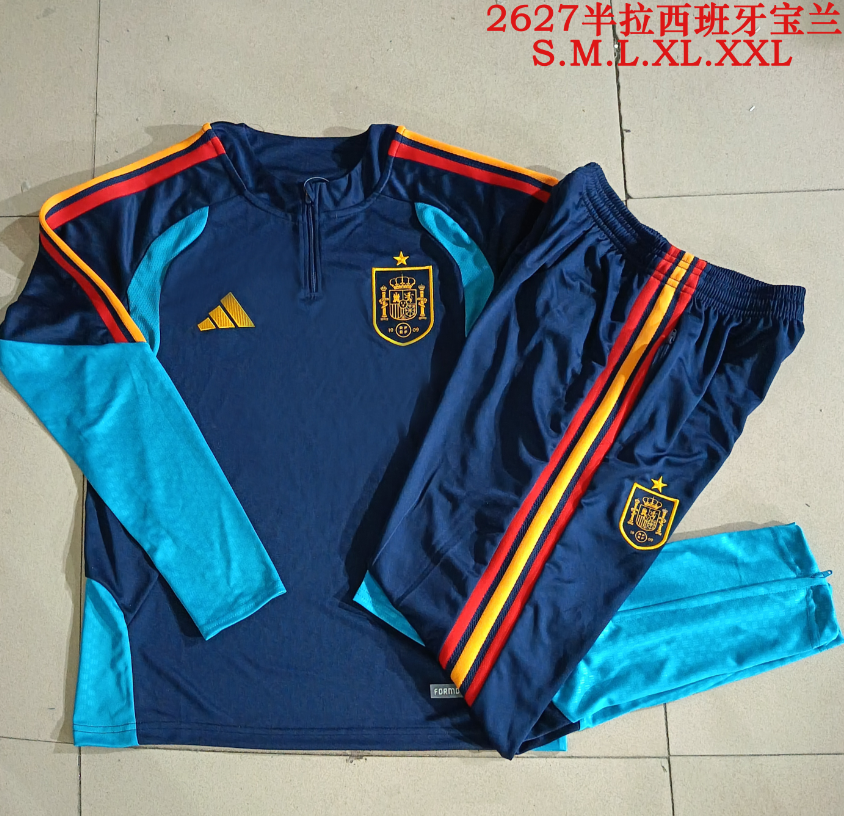 26/27 Half Pull Spanish Boran Tracksuit