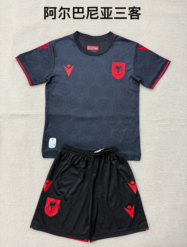 kids Kits 26/27 Albania Three away