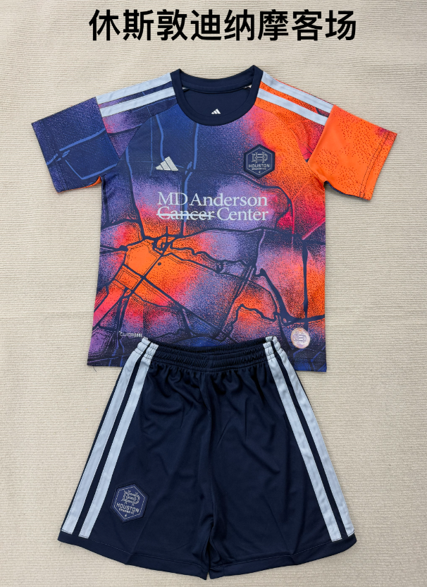 Adults kits 26/27 Houston Dynamo away