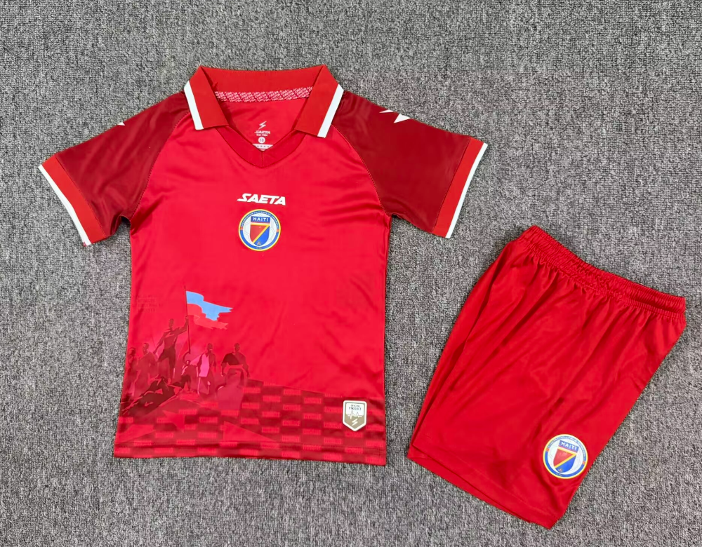 Kids kits 26/27 Haiti Second away