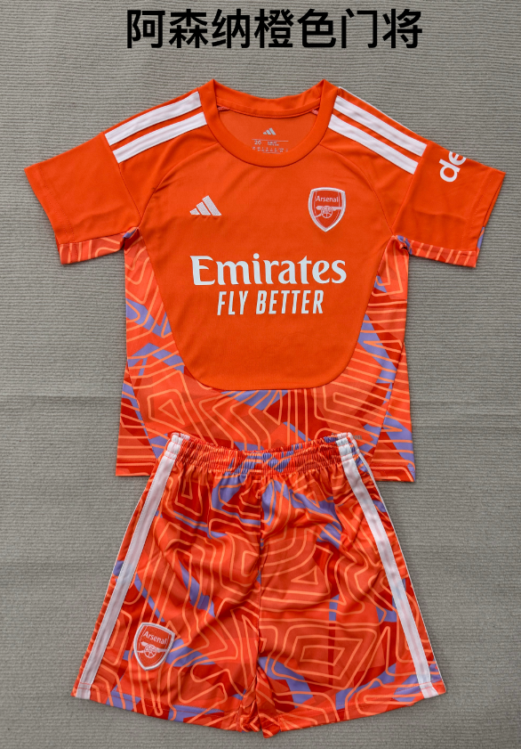 Adults kits 26/27 Arsenal Orange Goalkeeper