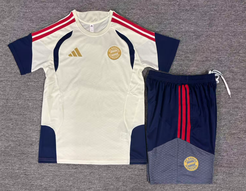 26/27 Kids Bayern Munchen beige Training Kits