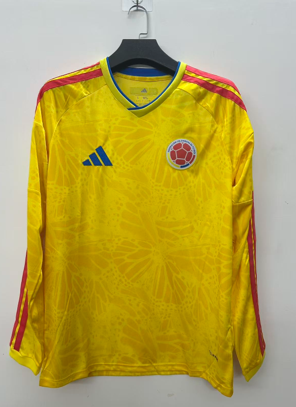  Fan version 26/27 Colombia Home long sleeves