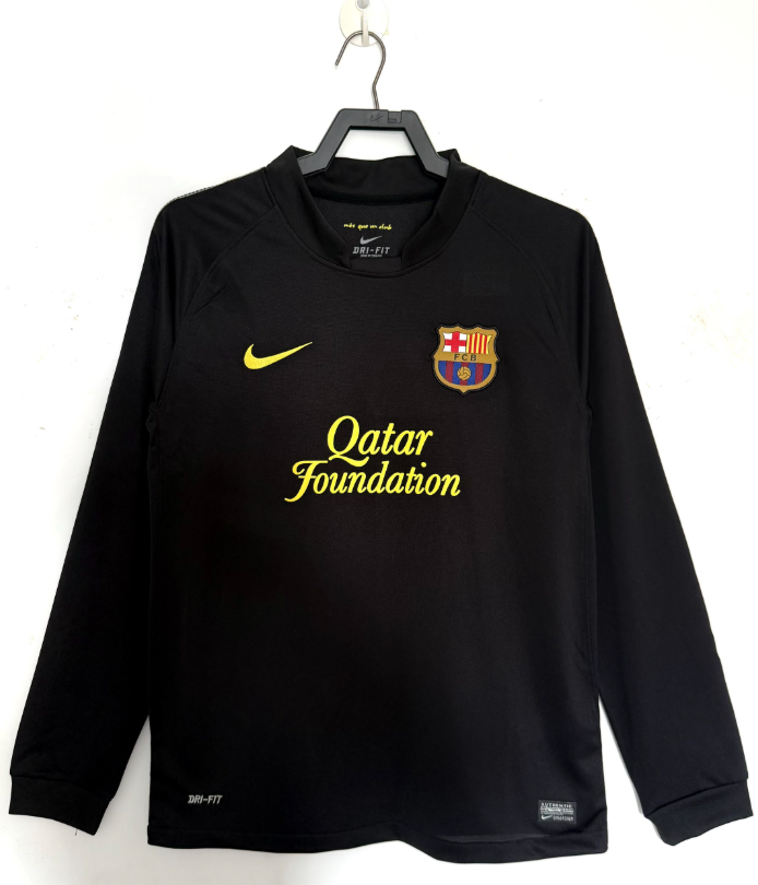Retro 2011/12 Barcelona away long sleeve