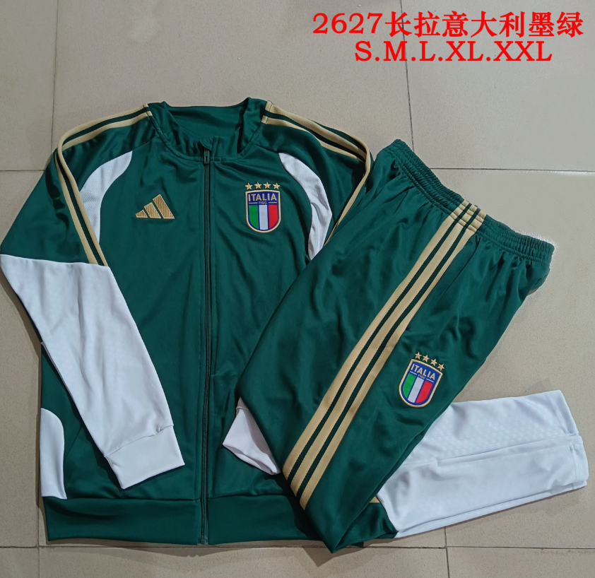 26/27 Long Pull  Italy dark green Jackets sets