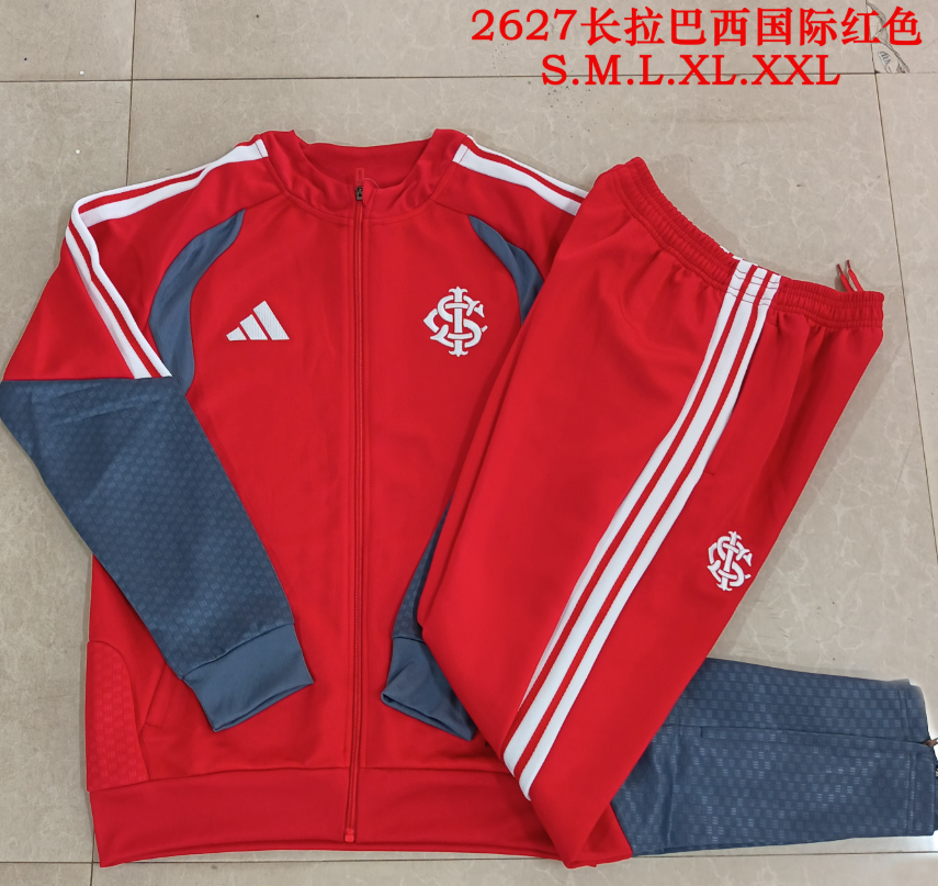 26/27 Long Pull Brazil International Red Jackets sets