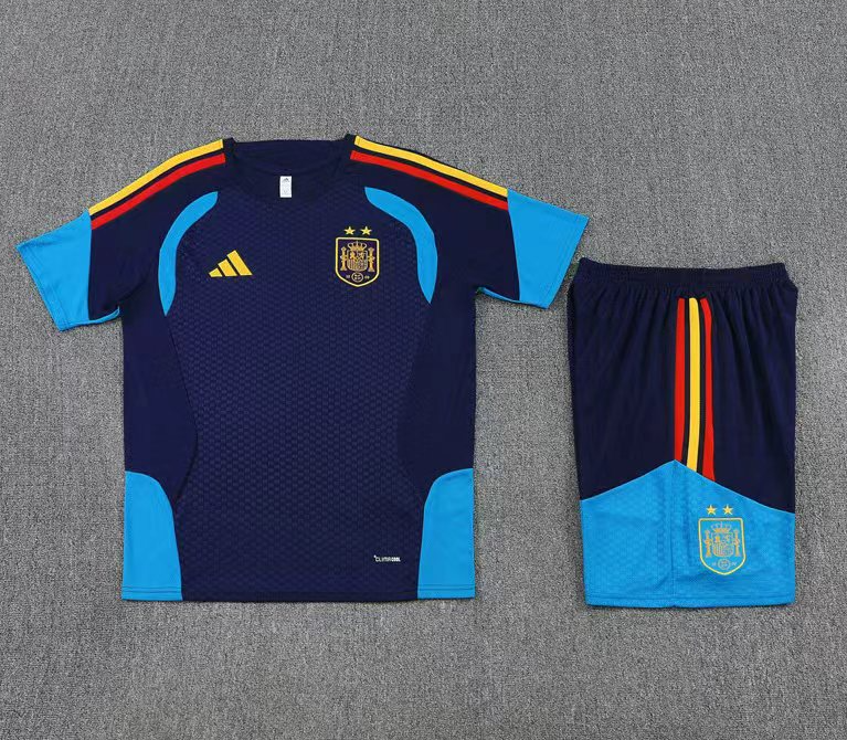26/27 Adults Spanish navy blue [Double Star Style] Training Kits