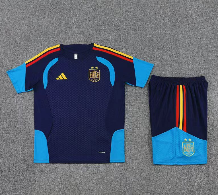 26/27 Kids Spanish navy blue [Double Star Style] Training Kits