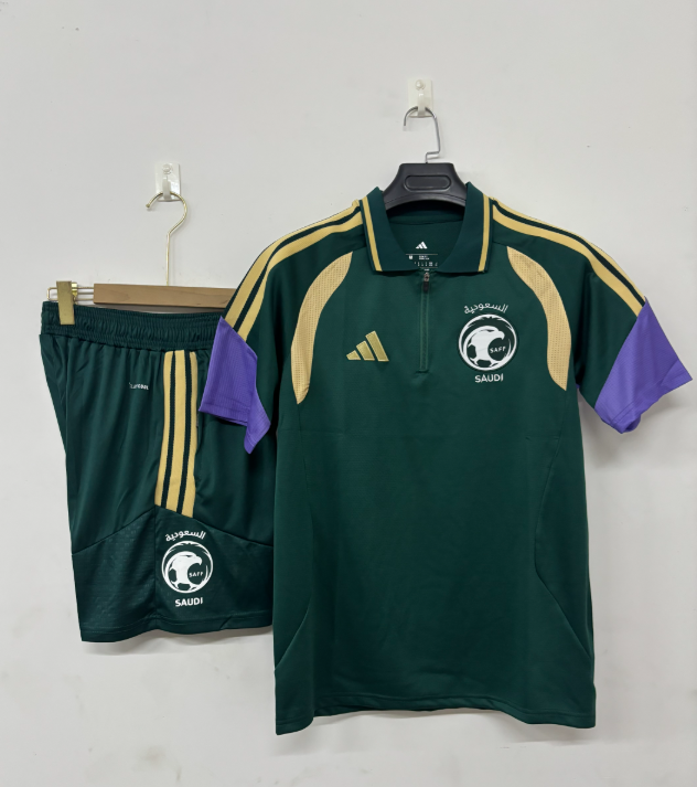 26/27 Adults POLO Saudi Arabia dark green Training Kits