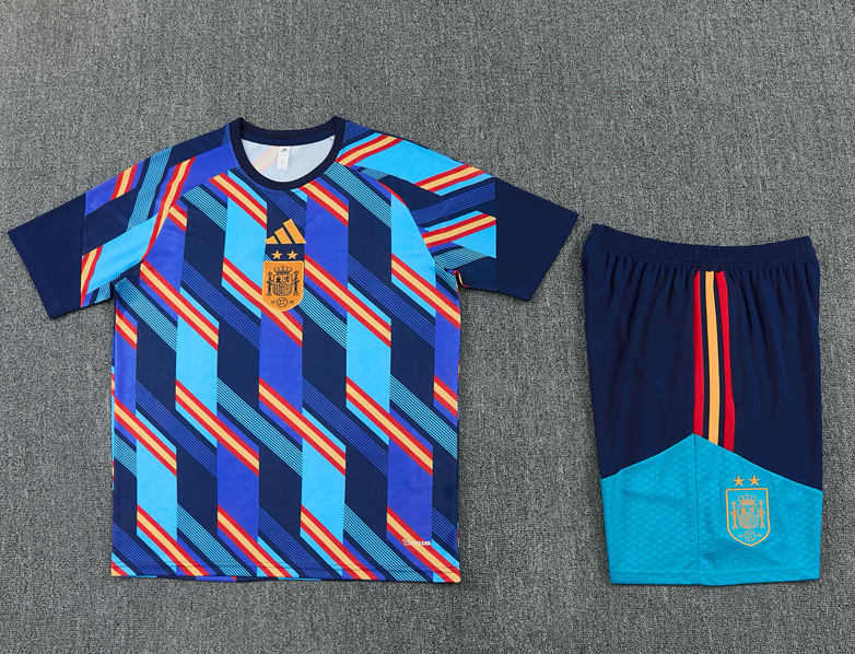 26/27 Adults Spanish navy blue [camouflage style] Double star Training Kits