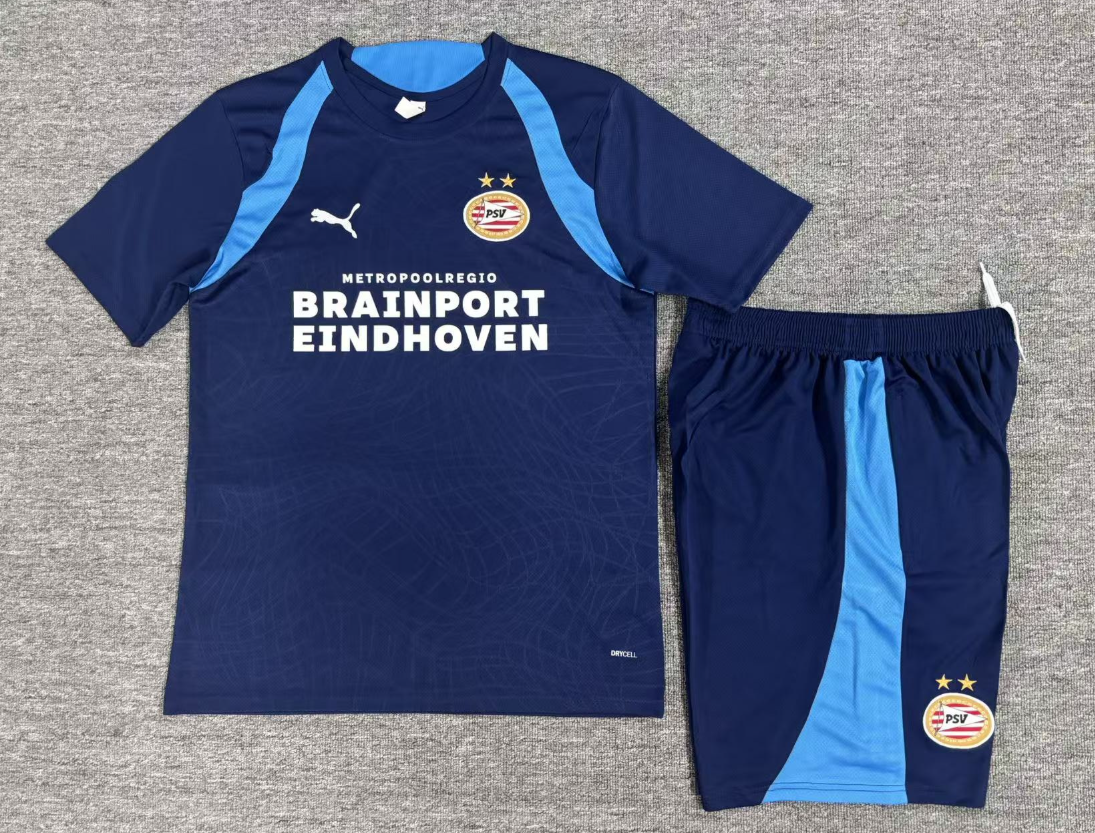 26/27 Adults Eindhoven navy blue Training Kits