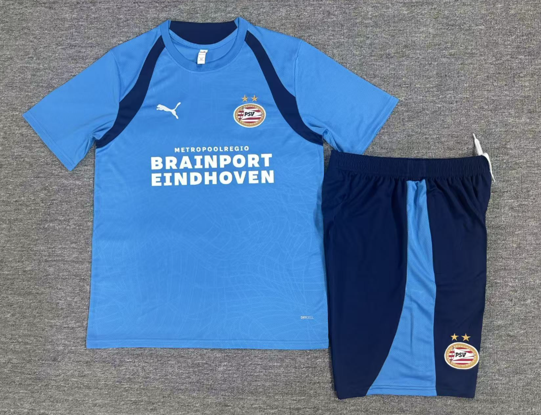 26/27 Kids Eindhoven light blue Training Kits