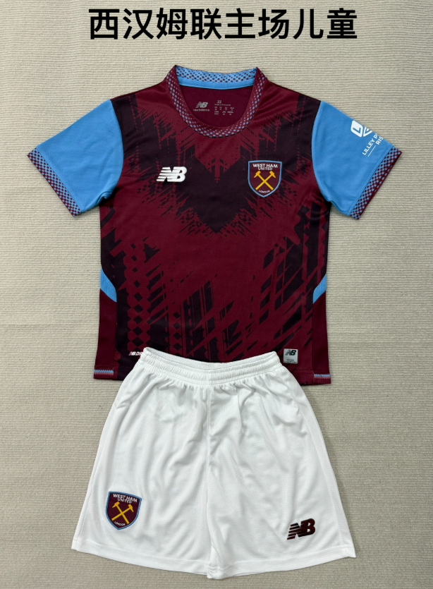 kids Kits 26/27 West Ham home