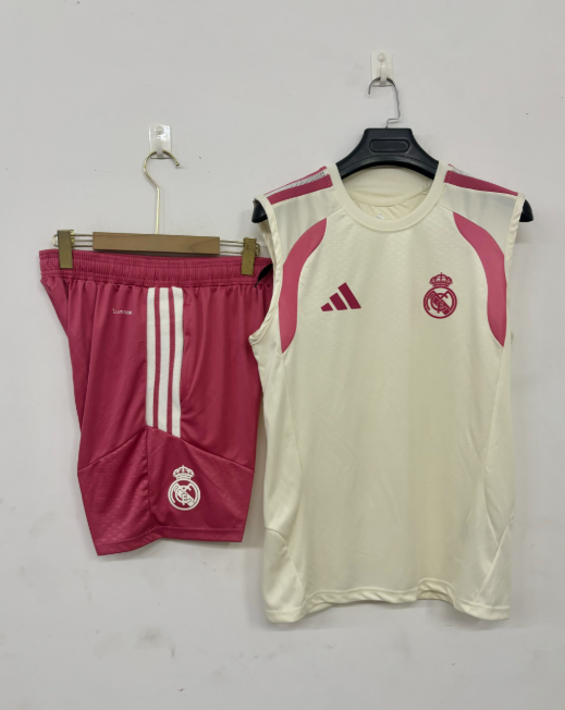 26/27 Vest Real Madrid beige suit